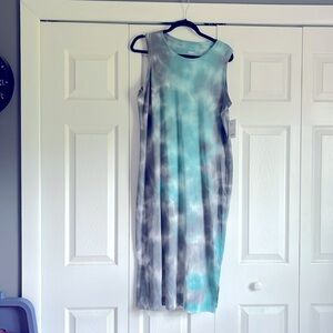 Tee shirt the dye dress